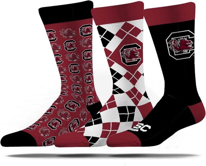 Strideline Store Mens NCAA Dress Socks- The Executive 3 Pack-One Size Fits Most - Image 1